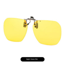 Load image into Gallery viewer, Sunglasses sun Shades Polarized Clip Fashion Trend Street Snap Driving Night Vision Siamese unisex
