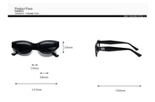 Lade das Bild in den Galerie-Viewer, Sunglasses sun Shades Retro Cats' Eye Women's High Grade Narrow Frame Tide UV Proof unisex