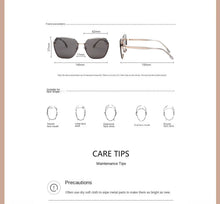 Lade das Bild in den Galerie-Viewer, Sunglasses sun Shades Women's Large Frame Gradient Frameless Fashion Plain Big Face Look Trendy unisex