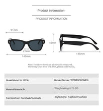Load image into Gallery viewer, Sunglasses sun Shades Square Retro Brown Advanced Sense Model UV Protection unisex