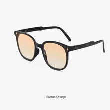 Lade das Bild in den Galerie-Viewer, Sunglasses sun Shades Polarized Foldable Wind Show Face Small Driving UV Protection unisex