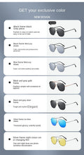 Load image into Gallery viewer, Sunglasses sun Shades Night Goggles Polarized Color Changing Day and Night Men's Driving unisex