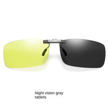 Lade das Bild in den Galerie-Viewer, Sunglasses sun Shades Ultralight Aluminum Magnesium Reflective Lenses Myopic Clip Men and Women Drivers Night Vision unisex