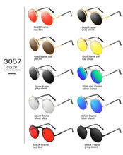 Load image into Gallery viewer, Sunglasses sun Shades Retro Metal Steampunk Flip Personality round Double Layer Lens unisex