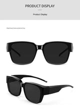 Lade das Bild in den Galerie-Viewer, Sunglasses sun Shades Set of Myopia Polarized UV Protection Driving unisex