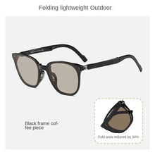 Load image into Gallery viewer, Sunglasses sun Shades Foldable and Portable Women's Outdoor UV Proof Fashion Street Shooting Eye Shadow unisex