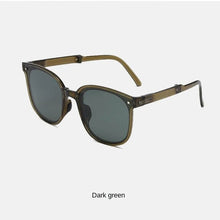 Lade das Bild in den Galerie-Viewer, Sunglasses sun Shades Polarized Foldable Wind Show Face Small Driving UV Protection unisex