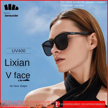 Lade das Bild in den Galerie-Viewer, Sunglasses sun Shades Foldable Lightweight Big Square Rim Double Layer Protection UV Protection unisex