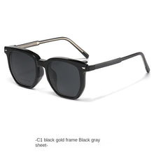 Load image into Gallery viewer, Sunglasses sun Shades Can Be Turned up Polarized Beige Nail Frame with Myopic Option Degrees unisex