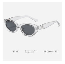 Lade das Bild in den Galerie-Viewer, Sunglasses sun Shades Retro Cats' Eye Women's High Grade Narrow Frame Tide UV Proof unisex