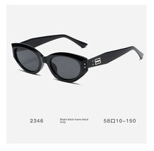 Lade das Bild in den Galerie-Viewer, Sunglasses sun Shades Retro Cats' Eye Women's High Grade Narrow Frame Tide UV Proof unisex
