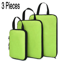 Lade das Bild in den Galerie-Viewer, Soperwillton Compression Packing Cubes Set For Travel 3 Sizes 3 6 Pieces Travel Luggage Packing Organizers Accessories #9004