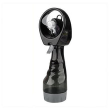 Load image into Gallery viewer, Summer Handheld Cooling Water Spray Mist Fan With Spray Bottle Desk Humidification Cartoon Handheld
