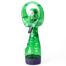 Load image into Gallery viewer, Summer Handheld Cooling Water Spray Mist Fan With Spray Bottle Desk Humidification Cartoon Handheld