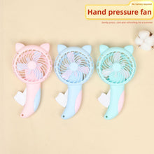 Load image into Gallery viewer, Summer Mini Cooling Air Conditioner Hand Pressed Small Fan Dormitory Student Mini Portable Handheld