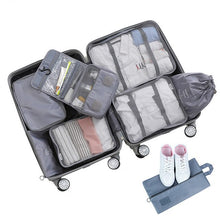 Lade das Bild in den Galerie-Viewer, Travel Bags Clothes Shoe Underwear Travel Organizer Luggage Packing Cube Bra Cosmetic Finishing Pouch Storage Accessories