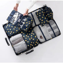 Lade das Bild in den Galerie-Viewer, Travel Bags Clothes Shoe Underwear Travel Organizer Luggage Packing Cube Bra Cosmetic Finishing Pouch Storage Accessories