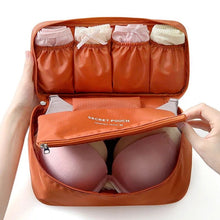 Lade das Bild in den Galerie-Viewer, Travel Bra Bag Underwear Organizer Bag Women Bedroom Underwear Packaging Cube Pouch Bra And Panty Storage High Quality Wash Case