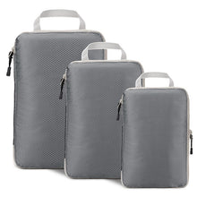 Load image into Gallery viewer, Travel Compressible Packing Cubes Foldable Waterproof Storage Bag Travel Suitcase Nylon Portable With Handbag Luggage Organizer