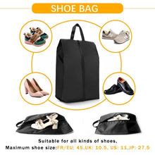 Lade das Bild in den Galerie-Viewer, Travel Organiser Bag Compressible Packing Cubes Nylon Portable Handbag Luggage Clothes Storage Foldable Waterproof Shoes Bagh