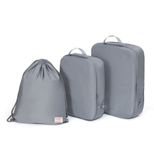 Load image into Gallery viewer, Travel Packing Cubes 3 Set Suitcase Compression Bag Drawstring Backpack Lightweight Luggage Organizers Packing Cubes for Travel