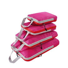 Load image into Gallery viewer, Travel Storage Bag Compressible Packing Cubes Foldable Waterproof Travel Suitcase Nylon Portable with Handbag Luggage Organizer
