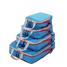 Load image into Gallery viewer, Travel Storage Bag Compressible Packing Cubes Foldable Waterproof Travel Suitcase Nylon Portable with Handbag Luggage Organizer