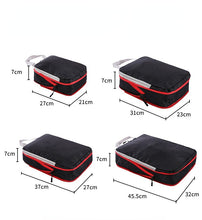Load image into Gallery viewer, Travel Storage Bag Compressible Packing Cubes Foldable Waterproof Travel Suitcase Nylon Portable with Handbag Luggage Organizer