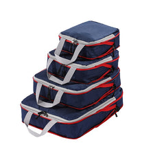 Load image into Gallery viewer, Travel Storage Bag Compressible Packing Cubes Foldable Waterproof Travel Suitcase Nylon Portable with Handbag Luggage Organizer