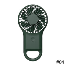 Lade das Bild in den Galerie-Viewer, USB Mini Wind Power Handheld Fan Ultra-quiet And Convenient Fan High Quality Portable Student Office