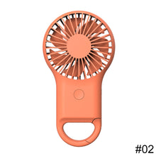 Lade das Bild in den Galerie-Viewer, USB Mini Wind Power Handheld Fan Ultra-quiet And Convenient Fan High Quality Portable Student Office