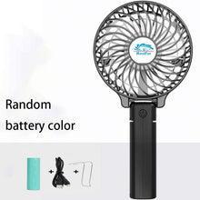 Load image into Gallery viewer, USB Powered Rechargeable Battery Operated Handheld Mini Fan Portable Small Hand Foldable Cooling Fan