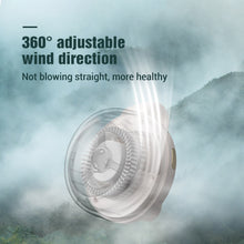 Lade das Bild in den Galerie-Viewer, USB Rechargeable Portable Mini Fan Hands Free Neck Fan Air Cooler Buckle Pocket Clip Fan For Home Ou