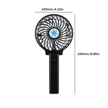 Lade das Bild in den Galerie-Viewer, Usb Mini Wind Power Handheld Fan3 Speed Adjustment Convenient And Ultra-quiet High Quality Summer Co