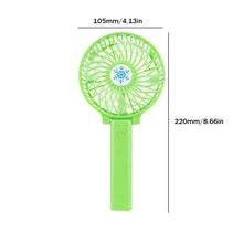 Lade das Bild in den Galerie-Viewer, Usb Mini Wind Power Handheld Fan3 Speed Adjustment Convenient And Ultra-quiet High Quality Summer Co