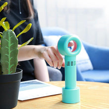 Lade das Bild in den Galerie-Viewer, Xiaomi Mini Portable Fan USB Rech Mini Portable Fan USB Rechargeable Night Light Cooling Handheld Fa