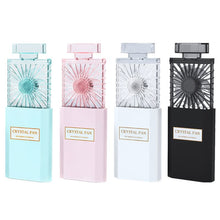 Load image into Gallery viewer, YAM 1PC Mini Handheld Fan with Fragrance Creative Aromatherapy Travel Portable Electrical Fan for Ho