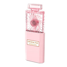 Load image into Gallery viewer, YAM 1PC Mini Handheld Fan with Fragrance Creative Aromatherapy Travel Portable Electrical Fan for Ho