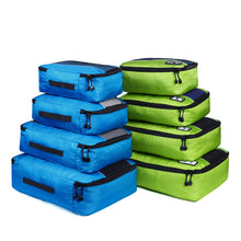 Lade das Bild in den Galerie-Viewer, Soperwillton Travel Packing Cubes Totes Travel Bags Set 4 Pieces 8 Pieces Travel Luggage Bag Organizer Cube Bag Packing Clothing