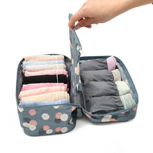 Lade das Bild in den Galerie-Viewer, Women Bra Storage Bag Bedroom Underwear Packaging Cube Multifunctional Bra Panties Socks Finishing Pouch Ladies Travel Organizer