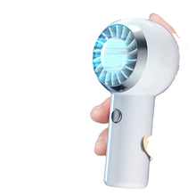 Load image into Gallery viewer, GOONE Portable Fan hand-held Quiet Small USB 500 Mah Rechargeable mini Neck fan for Student Dormitor