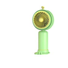 Lade das Bild in den Galerie-Viewer, Mini Fan Usb Charging Cartoon Cute Handheld Small Fan Mute Small Hand-held Fan Portable Usb Charging