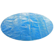 Lade das Bild in den Galerie-Viewer, 1PC Blue Solar Pool Cover 2.4M Round Heat Insulation Dustproof Kids Swim Cover