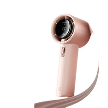 Load image into Gallery viewer, JISULIFE Portable Hand Fan , 100 Wind Speeds, Mini Bladeless Handheld Fan, USB Rechargeable Personal