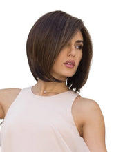 Load image into Gallery viewer, Women Wig Bob Haircut Gradient Brown Short Straight Hair Headgear W79