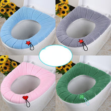 Load image into Gallery viewer, 3pcs Toilet Seat Cover Pads Portable Winter Thicker Washable