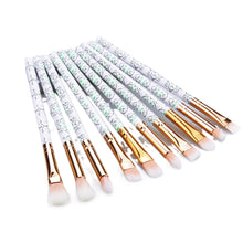 Load image into Gallery viewer, 10 PCs Eye Brush Makeup Brushes