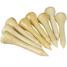 Load image into Gallery viewer, 100Pcs/Package  Golf Tees Bamboo Tee Golf Balls Holder 4 Sizes Available