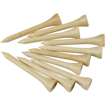 Load image into Gallery viewer, 100Pcs/Package  Golf Tees Bamboo Tee Golf Balls Holder 4 Sizes Available