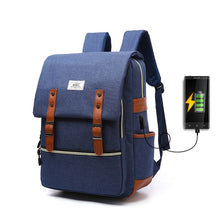 Lade das Bild in den Galerie-Viewer, Backpack Laptop Bag Schoolgirl's Schoolbag Outdoor Casual Travel Bag